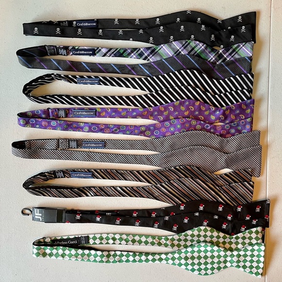 Lot of 8 bow ties - Picture 1 of 1